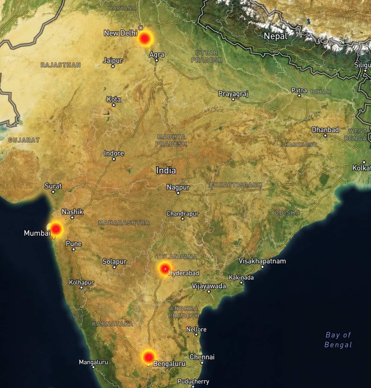 Map of India