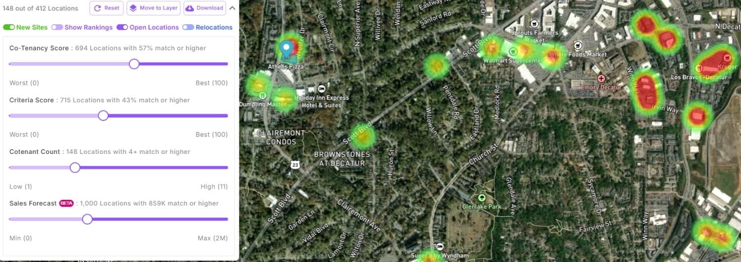 Find High-Potential Locations